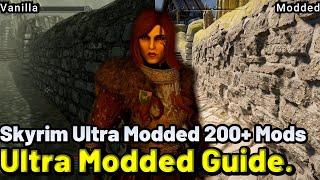 Skyrim  ⭐Ultra Modded 2024⭐  Ultimativer Einsteiger Guide  Meine 200+ Mod Liste Deutsch 