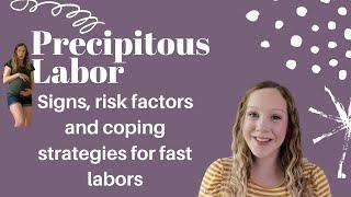 Precipitous Labor   Laboring for 3 hours or less??