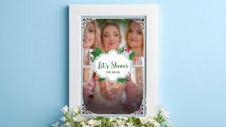 Bridal Shower Party Invitation Video Bridal Shower Invitation Video Bridal Shower Invite