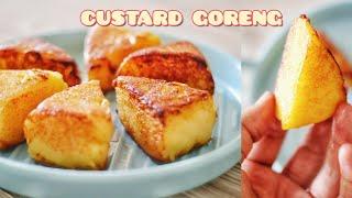 RASANYA LEGIT  TEKSTURNYA PADAT DAN EMPUK  CUSTARD Di GORENG