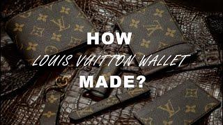 Making a LOUIS VUITTON wallet - the way I cut LV bag  END
