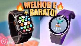 Apple Watch vs. Galaxy Watch  qual melhor SMARTWATCH em 2023? Quem tem MELHOR SISTEMA?