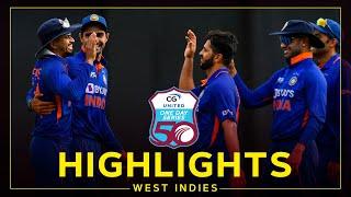 Highlights  West Indies v India  India Win By 3 Runs In Dramatic Finish  1st CG United ODI