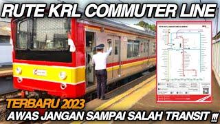 Rute KRL Commuterline Jabodetabek Terbaru 2023 Lengkap Beserta Aturan dan Harga Tiket 