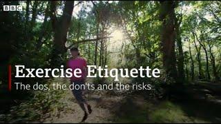 Exercise etiquette during Coronavirus