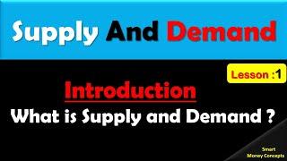 Supply and Demand trading strategy  supply and demand course