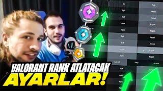 BU AYARLAR İLE RANK ATLAYACAKSINIZ  VALORANT  @combatry