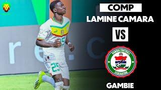 Lamine Camara vs Gambie  2 buts  MOTM