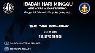 LIVE Ibadah Hari Minggu  04022024 pukul 0900 WITA  Gereja Toraja Jemaat Rantepao