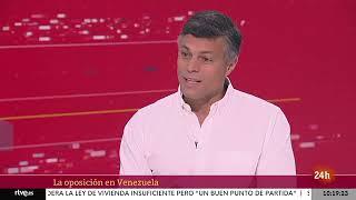 Entrevista a Leopoldo López en Canal 24hrs de RTVE