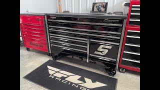 UPDATED 68” Snap-on Epiq Tool Box Tour  Small Engine Mechanic  DBC Racing