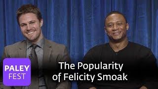 Arrow - Andrew Kreisberg and Marc Guggenheim Talk About the Popularity of Felicitys Character