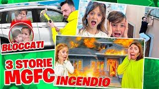 3 STORIE DI MAMMAGIULIA E FIGLIACHIARA - CHIUSI IN MACCHINA CHIUSI IN BAGNO CASA ANDATA A FUOCO