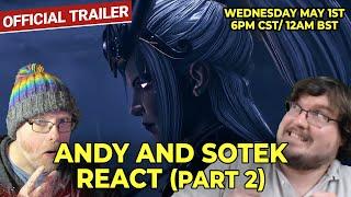 THE REACTIONS CONTINUE Andy & Sotek Reviewing & Analyzing Total War Warhammer Cinematics Part 2