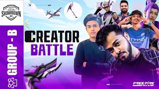 Survival Showdown Creators Battle - Group B  Free Fire Tournament Live