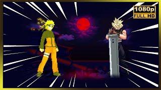 NARUTO UZUMAKI VS CLOUD STRIFE - EPIC ANIME MUGEN FIGHT #mugen #ikemengo #anime