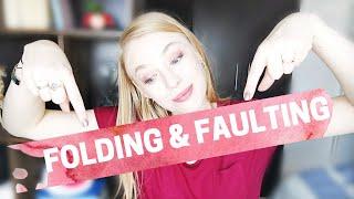 FOLDING & FAULTING  detailed explanation of folding and faulting