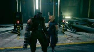 Barret questions Clouds age FINAL FANTASY VII REMAKE 