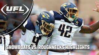 Memphis Showboats vs. Houston Roughnecks  UFL Highlights