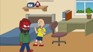 Boirs the teeth guy grounds caillou for no reason