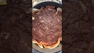  Dutch Oven Peanut Butter Brownies *camping dessert* #dutchovencooking #brownies