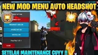 CHEAT FF TERBARU 2023 MOD MENU AUTO HEADSHOT - SETELAH MAINTENANCE WORK RANK NO FC ANTI BANNED 