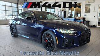 NEW ARRIVAL 2025 BMW M440i xDrive Coupe Tanzanite Blue Metallic on Black #bmw #m440i #g22 #lci