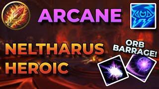 Orb Barrage Build - Neltharus Heroic  Arcane Mage Gameplay  Dragonflight Beta