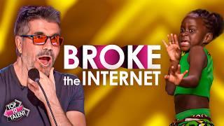 PERFORMANCES ONLY FAVORITE ⭐ Golden Buzzers That BROKE THE INTERNET ⭐