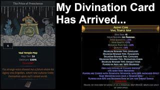 3.15 has my new divination card The Price Of Prescience - Path of Exile Expedition