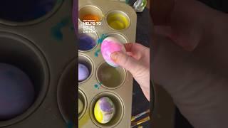 Whats the best way to dye an Easter Egg?  