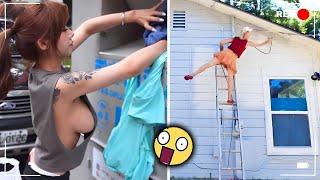 TOTAL IDIOTS AT WORK Top Funny Compilation 2024 - Top Funny Fail Compilation #230