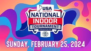 2024 U-16 Girls National Indoor Tournament Court 1 - Friday March 1