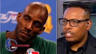 Paul Pierce describes talking to Kevin Garnett the day Kobe Bryant died  NBA Countdown