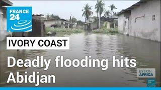 Floods landslides kill 24 in Ivory Coasts main city • FRANCE 24 English