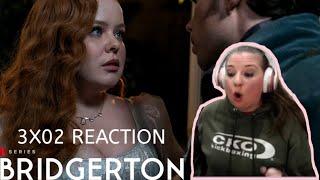 FIRST KISS Bridgerton 3x02 How Bright the Moon Reaction