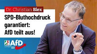 AfD sorgt für SPD-Bluthochdruck – Dr. Christian Blex AfD