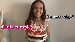 PAULA CUMPLE 10SUMMER VLOG 4️