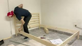 How to put togetherassemble IKEA Tarva Bedframe fullsize