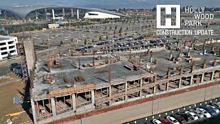 SoFi Stadium Hollywood Park COSM Iconix Gym Aerial Update