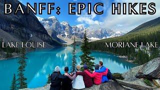 Banff Guide to Lake Louise & Moraine Lake  How to get there best day hikes & mountain views