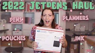 2022 JET PENS HAUL  2022 PLANNER CHIT CHAT  STATIONERY HAUL  SALTY KATIE