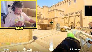 S1MPLE GET 35 KILLS IN MM ON THE NEW DE_MIRAGE  CS2