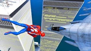 GTA 5 Epic RagdollsSpiderman Compilation vol.2 Euphoria Physics Fails Jumps Funny Moments