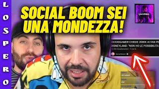 CICCIOGAMER ACCUSATO DA SOCIAL BOOM DI AVER CHIESTO 2000€ ALLA SUA COMMUNITY LA RISPOSTA DI CICCIO