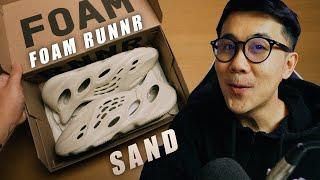 Unboxing Yeezy Foam Runner Sand