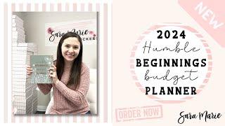 Introducing 2024 Humble Beginnings Budget Planner  Sara Marie Stickers 