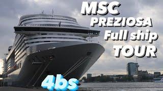 MSC Preziosa FULL CRUISE  SHIP TOUR 2023 #msccruise #mscpreziosa