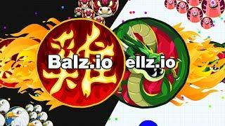 Ultimate Double Splits Balz.io VS Cellz.io The new agar.io