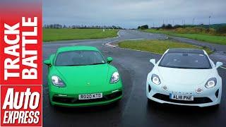 Porsche Cayman GTS vs Alpine A110 S - hot coupe shootout